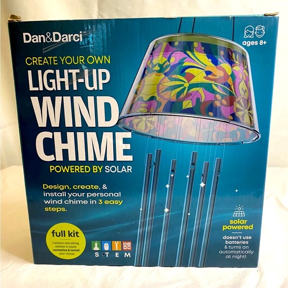 Kids Science Kit Dan&Darci Light Up Button Flower Craft Kit